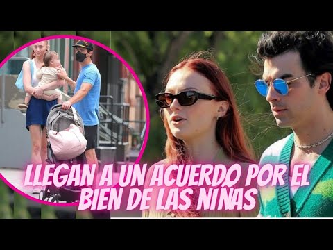 JOE JONAS Y SOPHIE TURNER LLEGAN A UN ACUERDO TEMPORAL POR EL BIEN DE SUS HIJAS