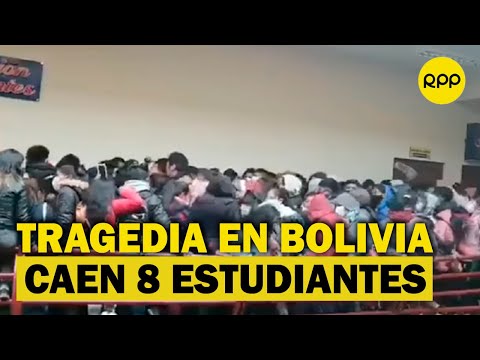 Tragedia en Bolivia: al menos 5 estudiantes mueren al caer de un cuarto piso de una universidad