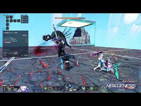 2025.06.21 PSO2:NGS ルシエル戦闘解析区画調査