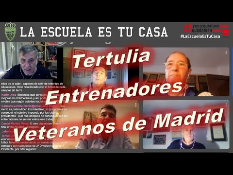 Tertulia Entrenadores Veteranos Madrid