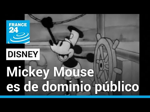 La primera versión de Mickey Mouse ahora es de dominio público • FRANCE 24 Español