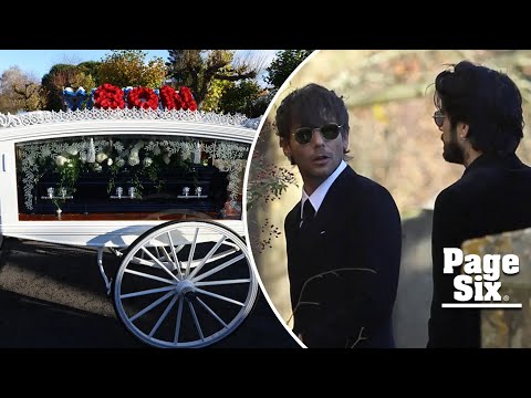 Tearful Harry Styles and One Direction members reunite at Liam Payne’s funeral in the UK