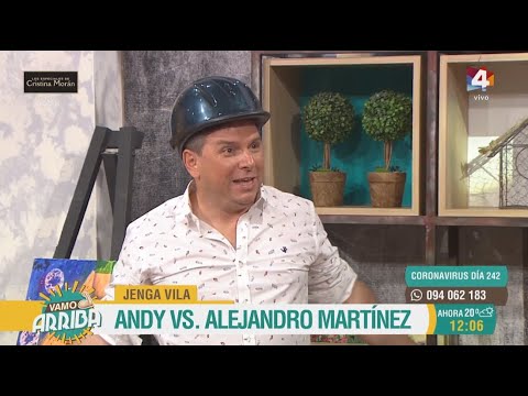 Vamo Arriba - Alejandro Martínez vs Andy en el Jenga Vila