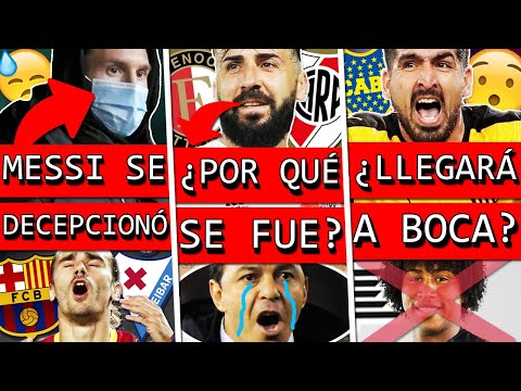 MESSI decidió ESTO y terminó DECEPCIONADO+ PRATTO se fue de RIVER+ BOCA pierde REFUERZO y ¿FICHA 9