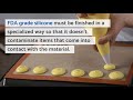 Food Grade Silicone From Vanguard Products Corporation Video