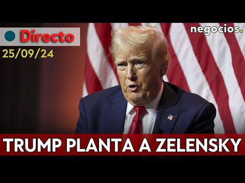 DIRECTO: Trump planta a Zelensky, culpa a Biden y Kamala de las guerras y elogia a Rusia