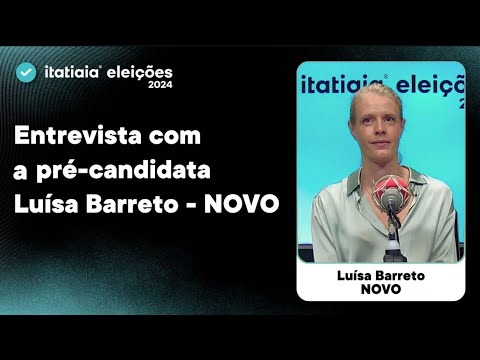 ENTREVISTA COM A PRÉ-CANDIDATA A PREFEITURA DE BH: LUÍSA BARRETO (NOVO)