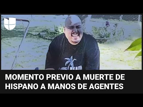 Divulgan imágenes del tiroteo en el que murió un hispano con esquizofrenia a manos de agentes