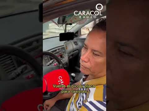 #shorts | Pico y placa en Bucaramanga para taxistas: ¿días? ¿horarios? ¿beneficia?