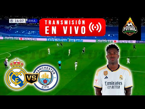 ¡PARTIDAZO! REAL MADRID 3 VS 3 MANCHESTER CITY EN VIVO  CUARTOS DE FINAL CHAMPIONS LEAGUE