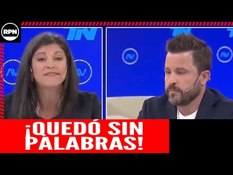 El día que Fernanda Vallejos le pegó una épica humillación en TN a Tetaz