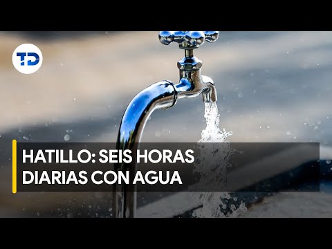 Vecinos de Hatillo tendrán agua solo en las mañanas