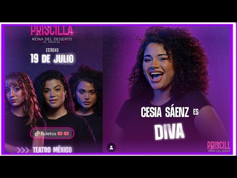 ? CESIA SÁENZ DEBUTARÁ EN PRISCILLA ESTE 19 DE JULIO