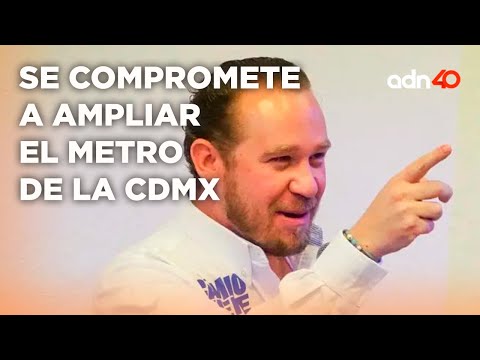 Estas son las propuestas de Santiago Taboada, candidato PAN-PRI-PRD por la CDMX