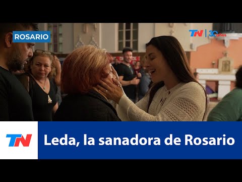 Leda, la mujer avalada por la Iglesia que sana a los enfermos por imposición de manos en Rosario