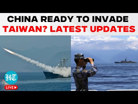 LIVE | China Military Gets Ready To Invade Taiwan? Surrounded From All Sides, Taipei's Big Alert