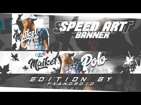 PsTouch SpeedArt #31 Banner Para @MaikelPolo Music]»tema TRAP »[ Tutorial? ]