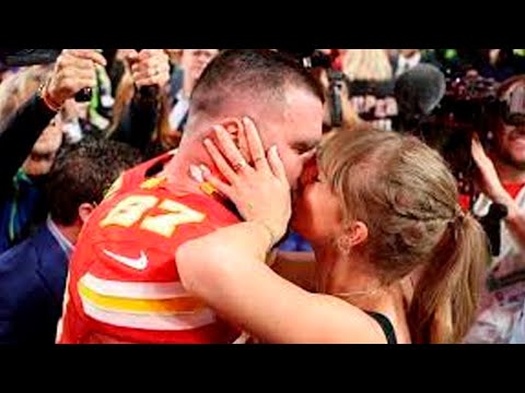 Tylor Swift y Travis Kelce, un beso de campeones: IMPERDIBLE NOCHE EN EL SUPER BOWL