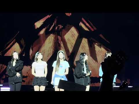 LE SSERAFIM - FEARNOT (Between you, me and the lamppost) (EASY CRAZY HOT Tour Newark 2025)