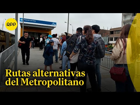 ATU presenta alternativas de servicios del Metropolitano para usuarios que viajan de norte a sur