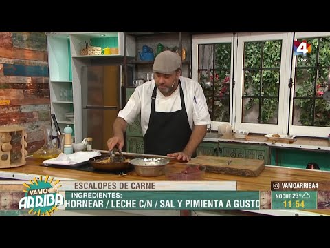 Vamo Arriba - Escalopes de carne con papas crocantes