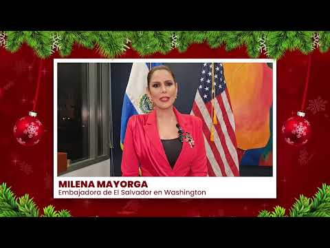Samudo de Navidad de la Embajadora Milena Mayorga desde Washington DC.