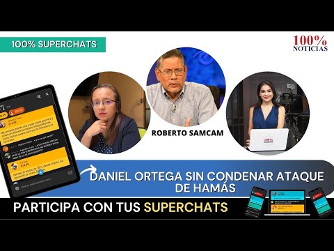Daniel Ortega sin condenar ataque de Hamás, Samcam explica vínculos