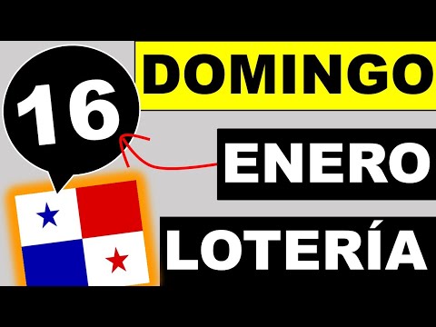 Resultados Sorteo Loteria Domingo 16 de Enero 2022 Loteria Nacional de Panama Dominical Que Jugo