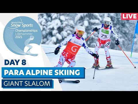 Athletics 🎽 Lillehammer 2021 | Para Alpine | Giant Slalom (w) 2/2 | WPSS Championships