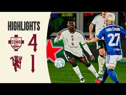 Como 4-1 맨유 | 하이라이트