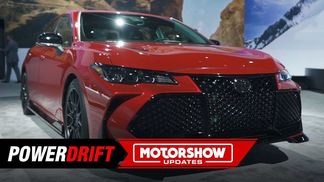 2020 Toyota Camry & Avalon TRD : Luxury gets sportier : 2018 LA Auto Show : PowerDrift