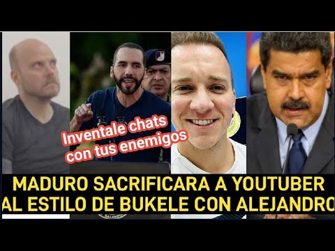 Nicolas Maduro captura a Youtuber al estilo de Nayib Bukele!