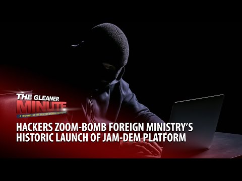 THE GLEANER MINUTE: Hackers Zoom-bomb JAM-DEM launch | 91-year-old rape victim to be relocated
