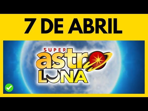 Resultado de ASTRO LUNA del VIERNES festivo 7 de ABRIL del 2023