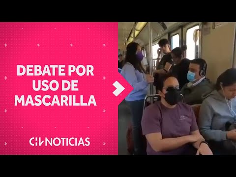DEBATE por el uso de MASCARILLAS al interior del transporte público - CHV Noticias