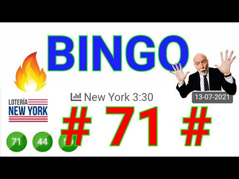 RESULTADOS de HOY...!! (( 71 )) BINGO hoy..! loteria NEW YORK TARDE/ NÚMEROS GANADORES de HOY...!!