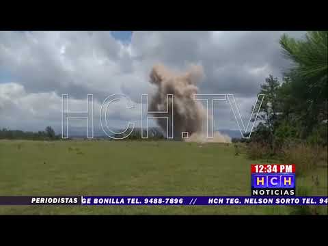 Destruyen “Narcopista” en San Esteban, Olancho