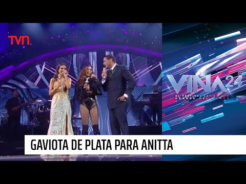 ¡Anitta se lleva la Gaviota de Plata! | #Viña2024