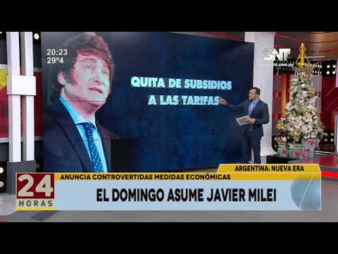 El domingo asume Javier Milei a la presidencia Argentina