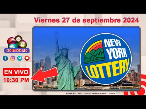 New York Lottery en vivo ?Viernes 27 de septiembre 2024 - 10:30 PM #loteriasdominicanas