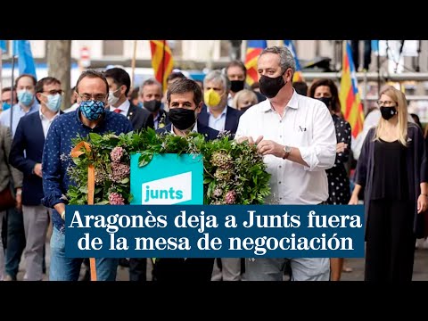 Aragonès deja a Junts fuera de la mesa de negociación al proponer a los condenados Sànchez y Turull
