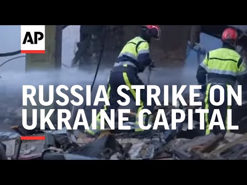 Eyewitness on Russia strike on Ukraine capital