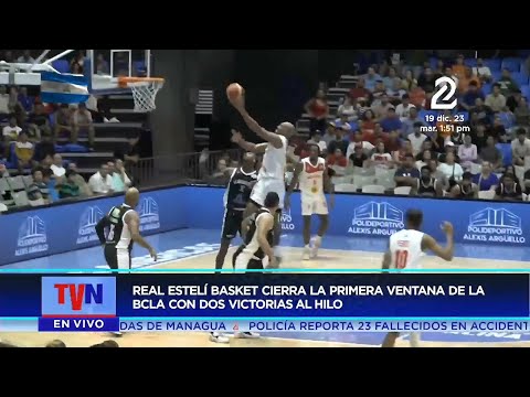 Real Estelí Basket cierra la primera ventana de la BCLA con dos victorias al hilo