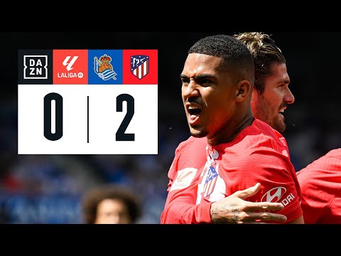 Real Sociedad vs Atlético de Madrid (0-2) | Resumen y goles | Highlights LALIGA EA SPORTS