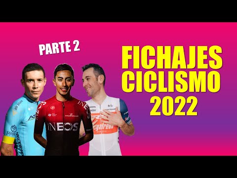 ? FICHAJES CICLISMO 2022 Parte 2 ? Astana, Movistar Team  Vincenzo NIBALI, SUPERMAN López, Iván SOSA