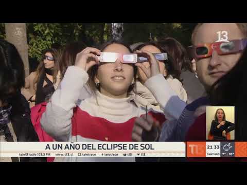 A un año del histórico eclipse total de Sol en Chile