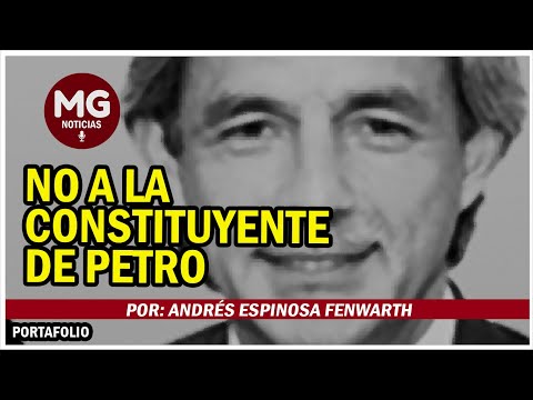 NO A LA CONSTITUYENTE DE PETRO  Por: Andrés Espinosa Fenwarth