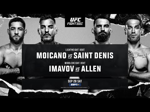 UFC Paris: Moicano vs Saint-Denis - September 28th | Fight Promo