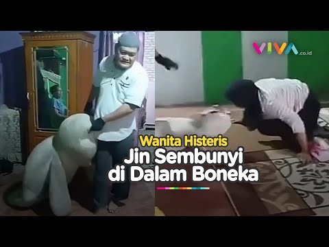 MERINDING! Jin di Dalam Boneka, Wanita Ini Histeris Saat..