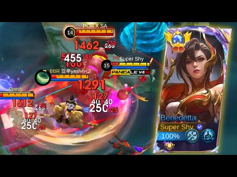 THIS IS REASON WHY YOU SHOULD BAN GROCK EVERY GAME!! ( pls nerf grock moonton ) • BENEDETTA | MLBB